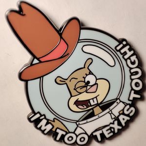 Spongebob Squarepants Mystery Pin Sandy Cheeks Enamel Pin Official Badge Figure